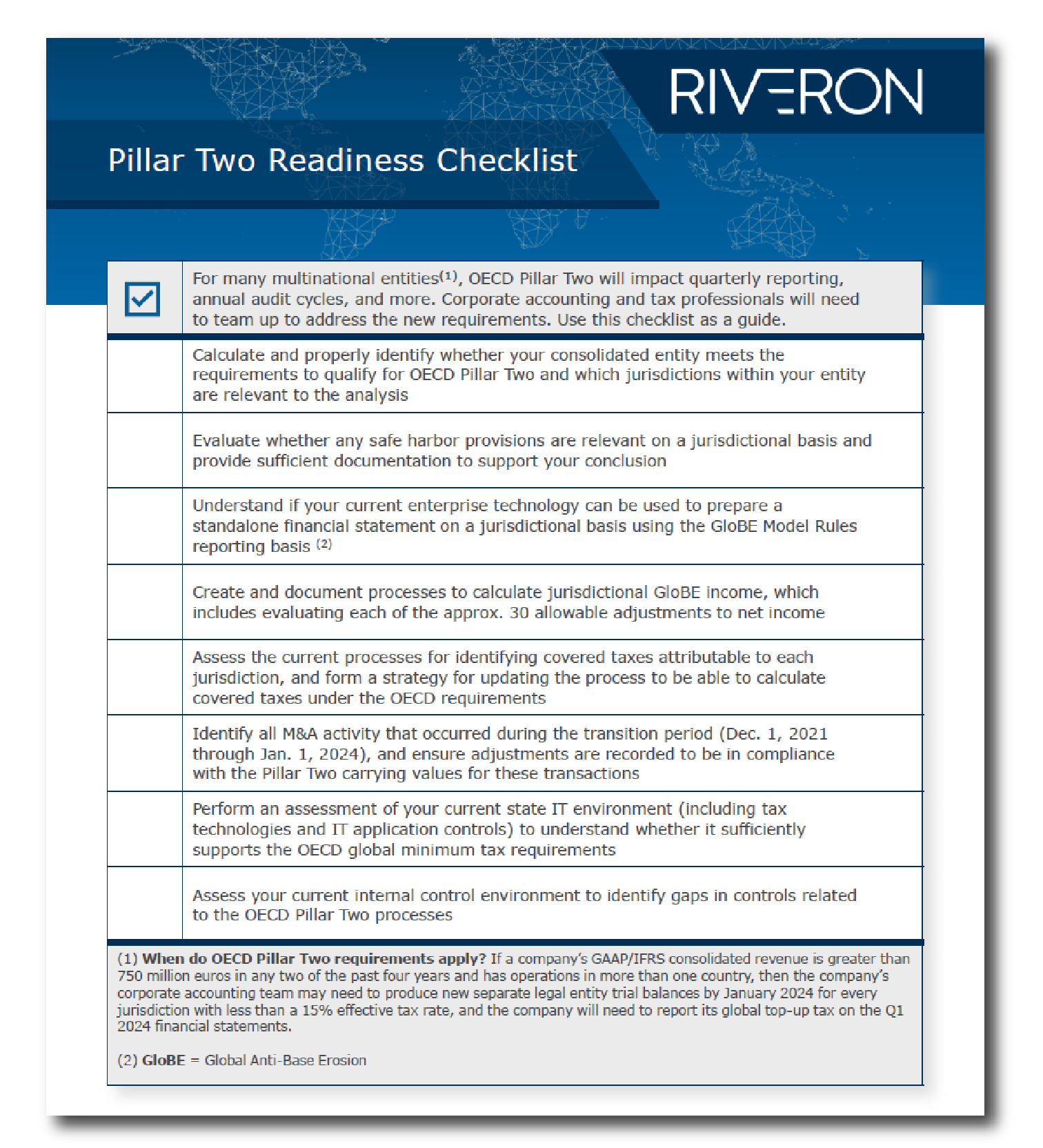 Corporate Accounting Teams: Pillar Two Requires a New Set of Books - Are You Ready?