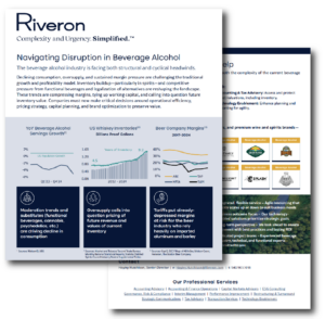 Industry Brief: Navigating Disruption in Beverage Alcohol